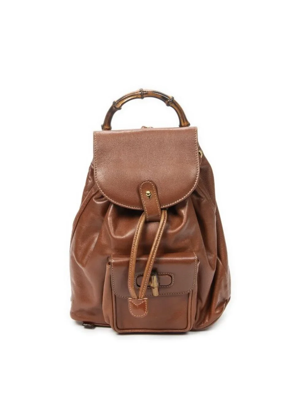 Gucci Minibumbu Backpack Brown Smooth Calfskin
